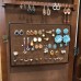 FixtureDisplays® Jewelry Mirror Cabinet Armoire Jewelry Organiser Storage for Rings Earrings Bracelets Broaches 15673